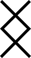 Inguz Rune Symbol