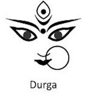 Goddess Durga Symbol