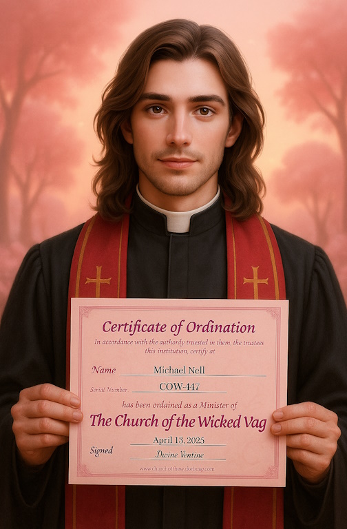 COW Minister Certificate
